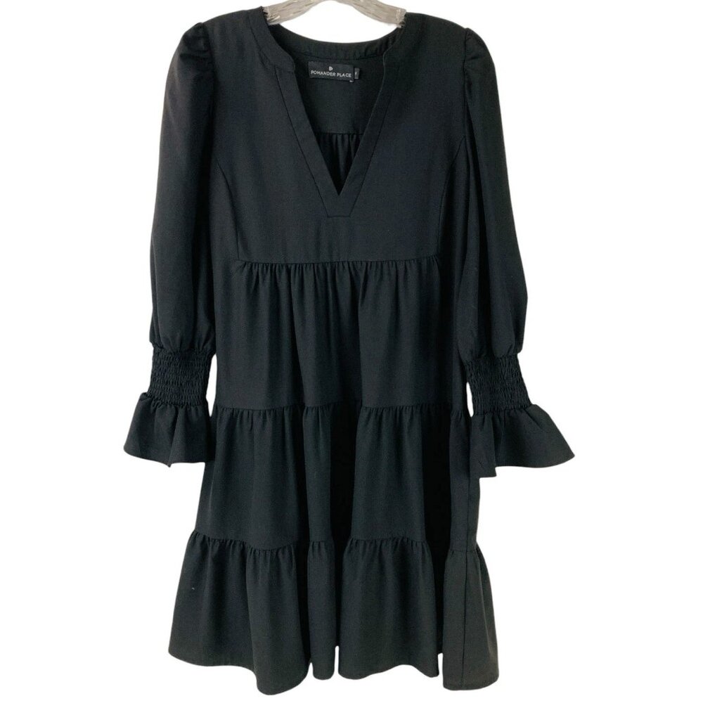 Pomander Place Tuckernuck Kenzo Mini Black Dress Womens Size S